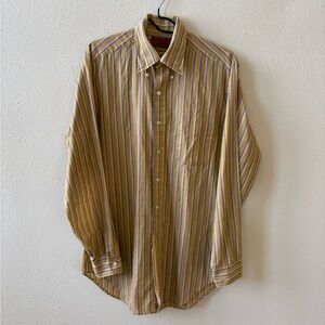Vintage Sears Striped Multicolor Men's Shirt